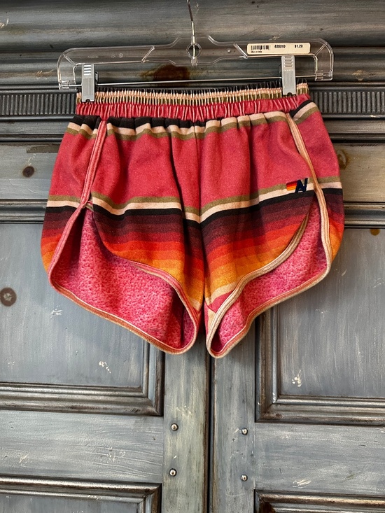 AVIATOR NATION Tulum Rainbow Jogger Shorts Size XS - Picture 1 of 6